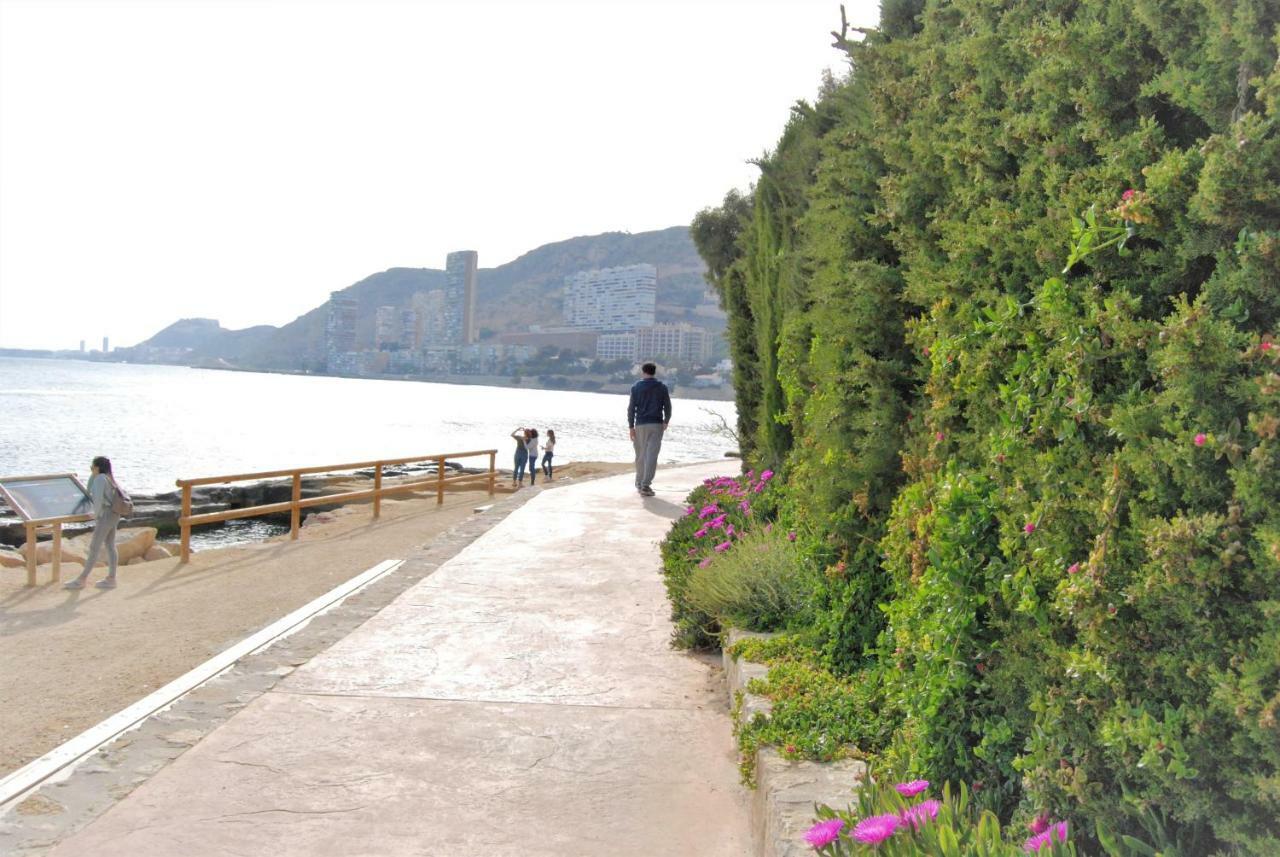 Apartamento Con Vistas Al Mar Alicante Exterior foto