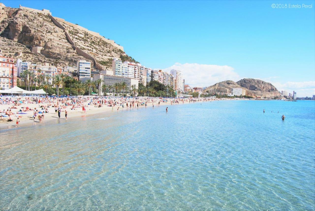Apartamento Con Vistas Al Mar Alicante Exterior foto