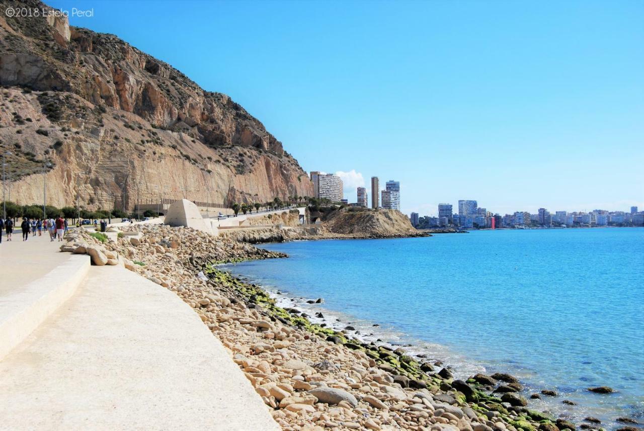 Apartamento Con Vistas Al Mar Alicante Exterior foto